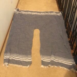 NWT Tommy Bahama GWP Breezy Travel Ruana, island navy